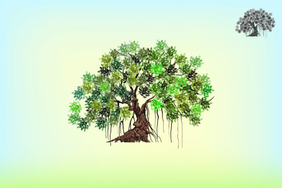 Banyan Tree Vector Logo Clipart Guide