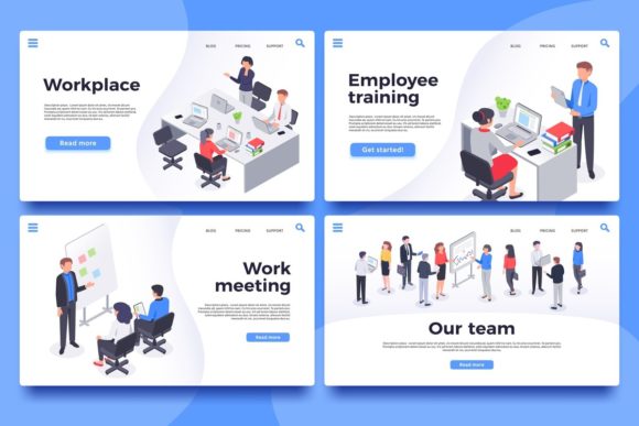 Designing a High-Impact Workplace Landing Page