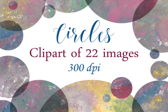 Elevate Designs with Circles Clipart PNG Bundle