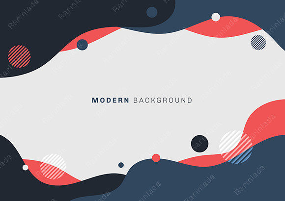 Elevating Brand Identity with Abstract Modern Fluid Liquid Flat Design