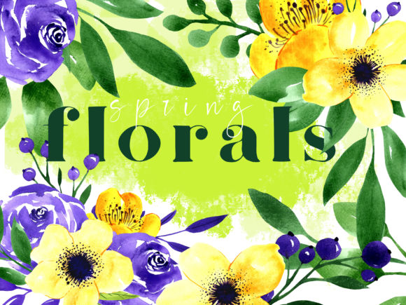 Elevating Visual Storytelling with Spring Flowers Watercolor Creation