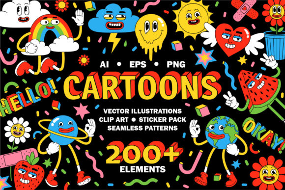 Strategic Application of Retro Cartoon Aesthetics in Modern Branding