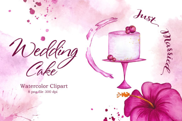 The Art of Digital Elegance: Integrating Hand-Painted Wedding Cake Clipart into Modern Design Workflows